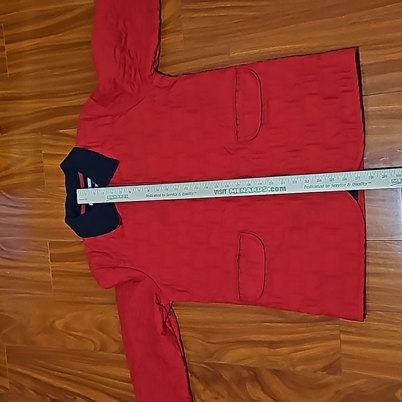 Tommy Hilfiger Vintage Red Quilted Barn Jacket Size M - Picture 8 of 8